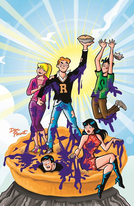 JUGHEAD PIEMAGEDDON (ONE SHOT) CVR G DAN PARENT FOIL FULL ART VARIANT #1