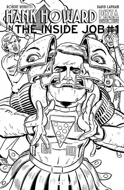 HANK HOWARD, PIZZA DETECTIVE THE INSIDE JOB #1