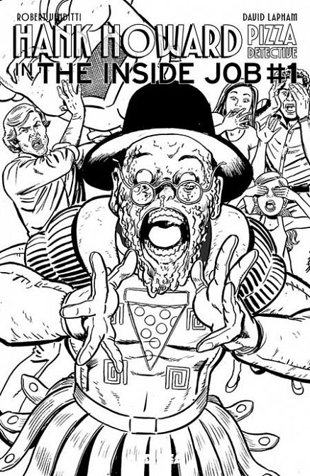 HANK HOWARD, PIZZA DETECTIVE THE INSIDE JOB #1