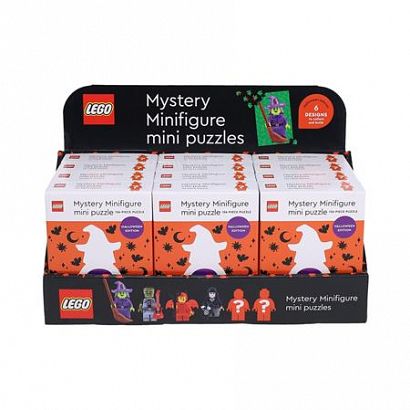 LEGO MYSTERY MINIFIGURE PUZZLES (HALLOWEEN EDITION) 12 BOX DISPLAY #1