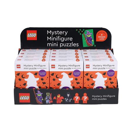 LEGO MYSTERY MINIFIGURE PUZZLES (HALLOWEEN EDITION) 12 BOX DISPLAY #1
