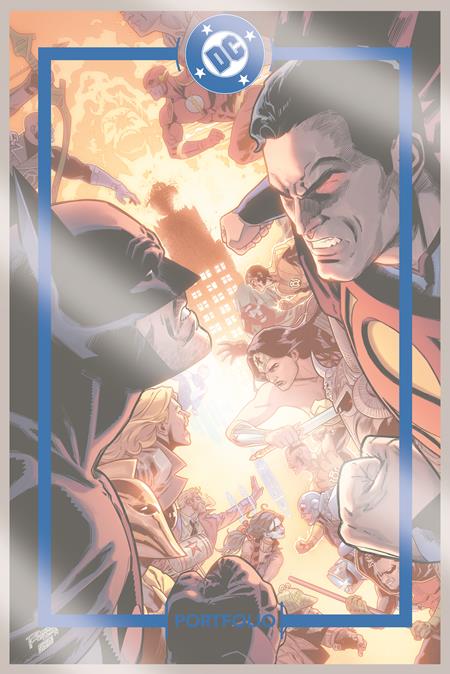 DC PORTFOLIO OF BRUNO REDONDO DC UNIVERSE 9 PRINT SET #1