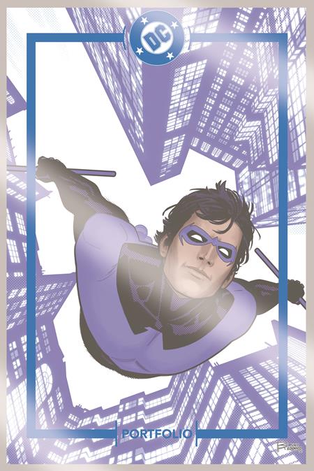 DC PORTFOLIO OF BRUNO REDONDO NIGHTWING 9 PRINT SET #1