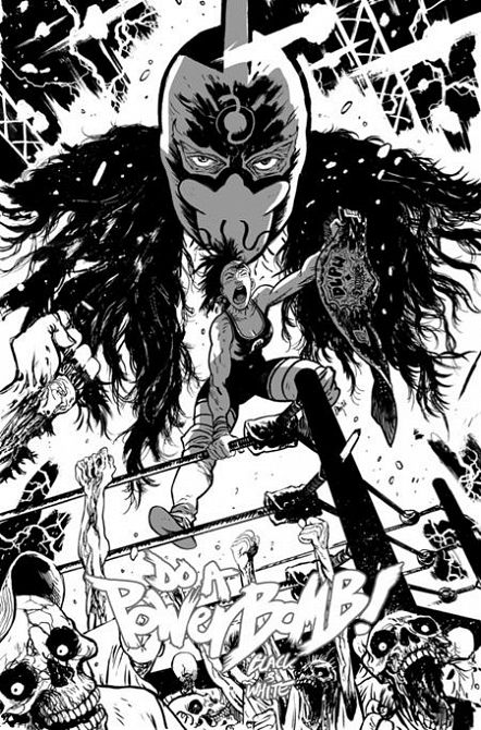 DO A POWERBOMB BLACK AND WHITE #1