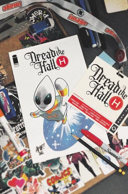 DREAD THE HALL H 2026 (ONE SHOT) CVR D INC 1:10 TONY FLEECS VARIANT #1