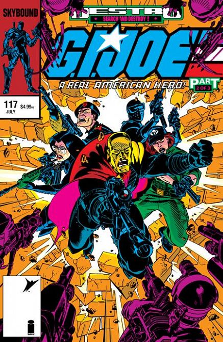 GI JOE A REAL AMERICAN HERO #117