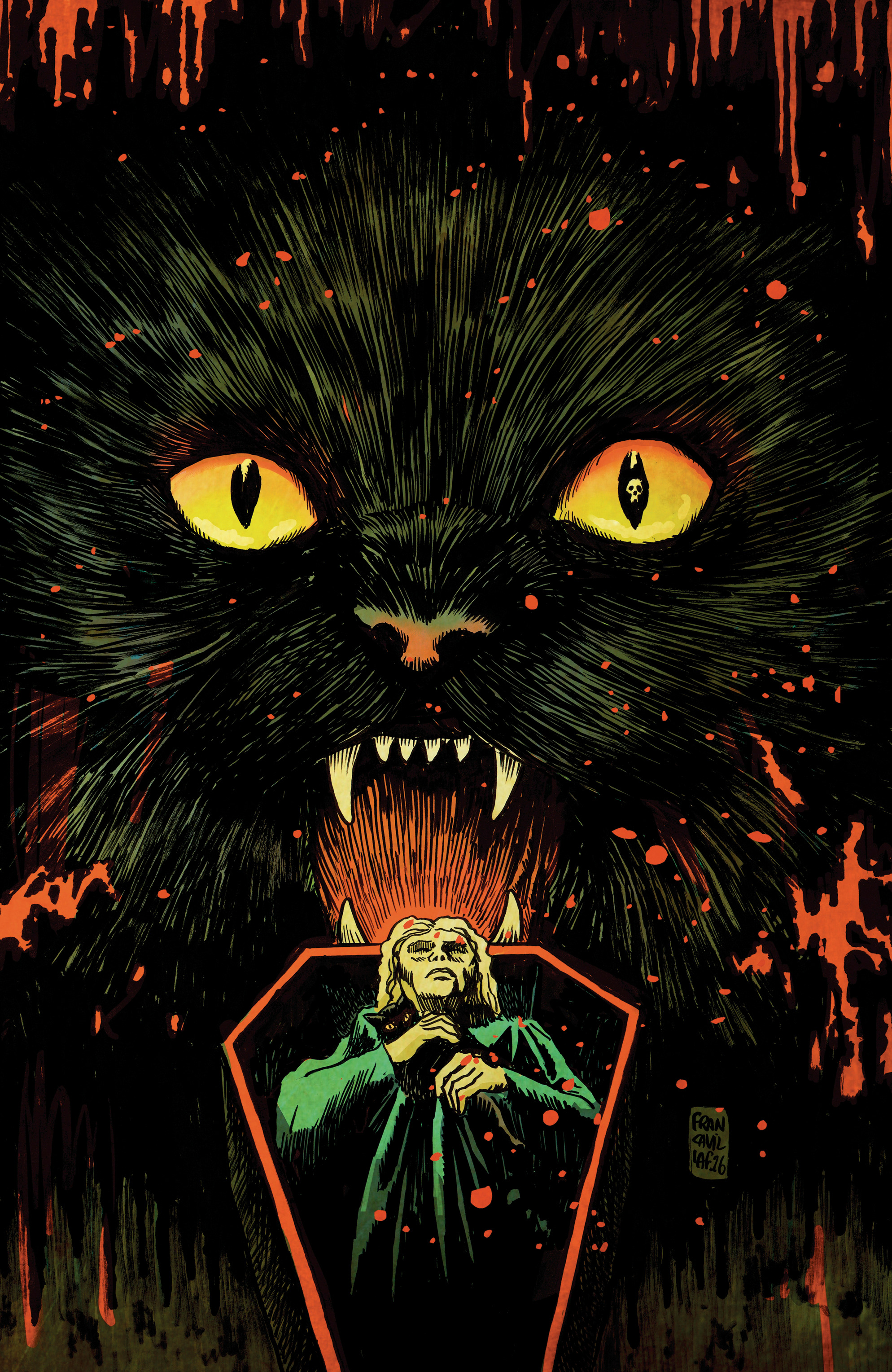 STUFF OF NIGHTMARES THE CAT IN THE COFFIN #01
