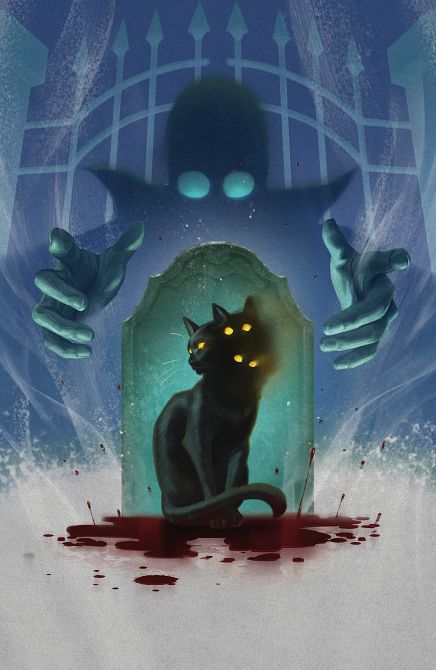 STUFF OF NIGHTMARES THE CAT IN THE COFFIN #01