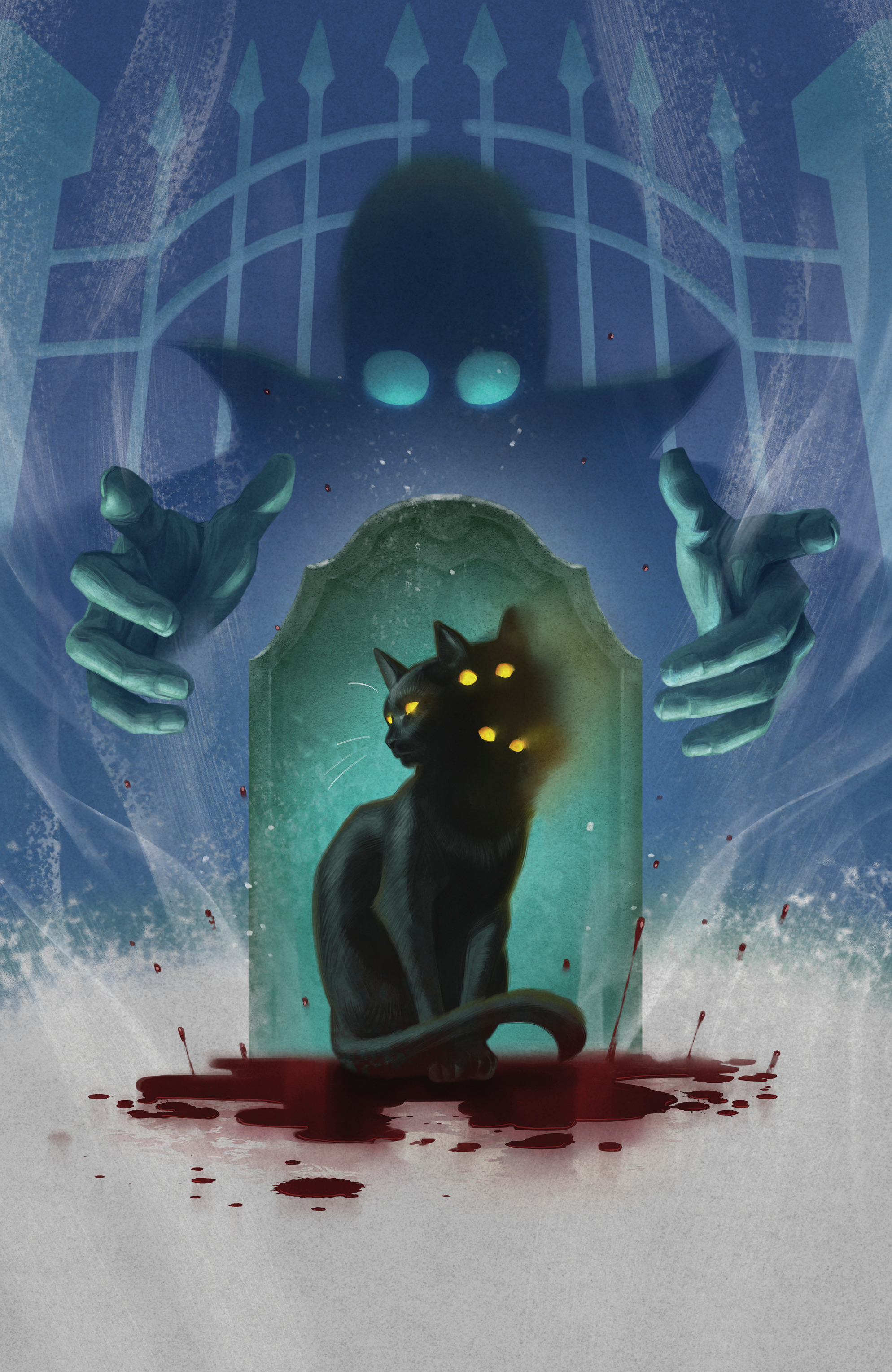 STUFF OF NIGHTMARES THE CAT IN THE COFFIN #01