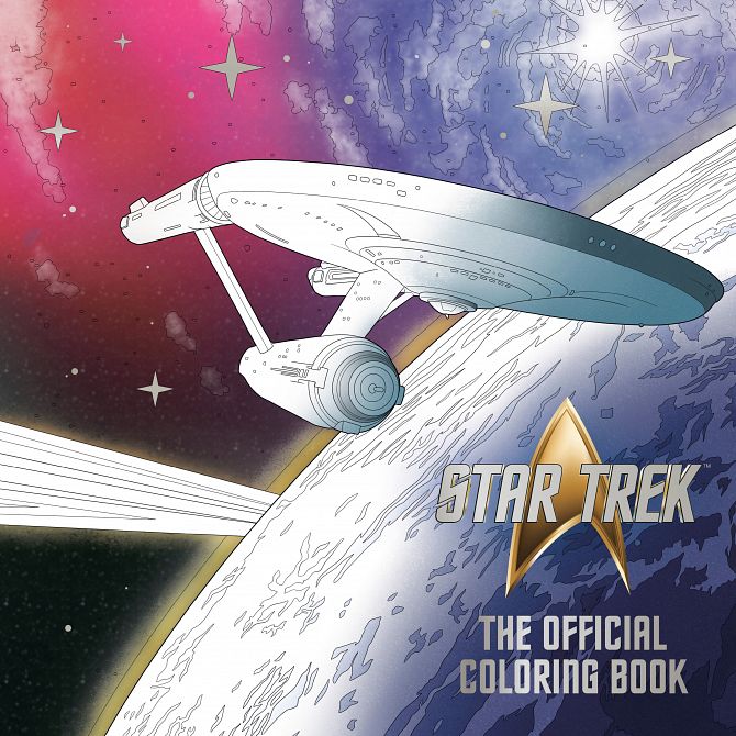 STAR TREK THE OFFICIAL COLORING BOOK