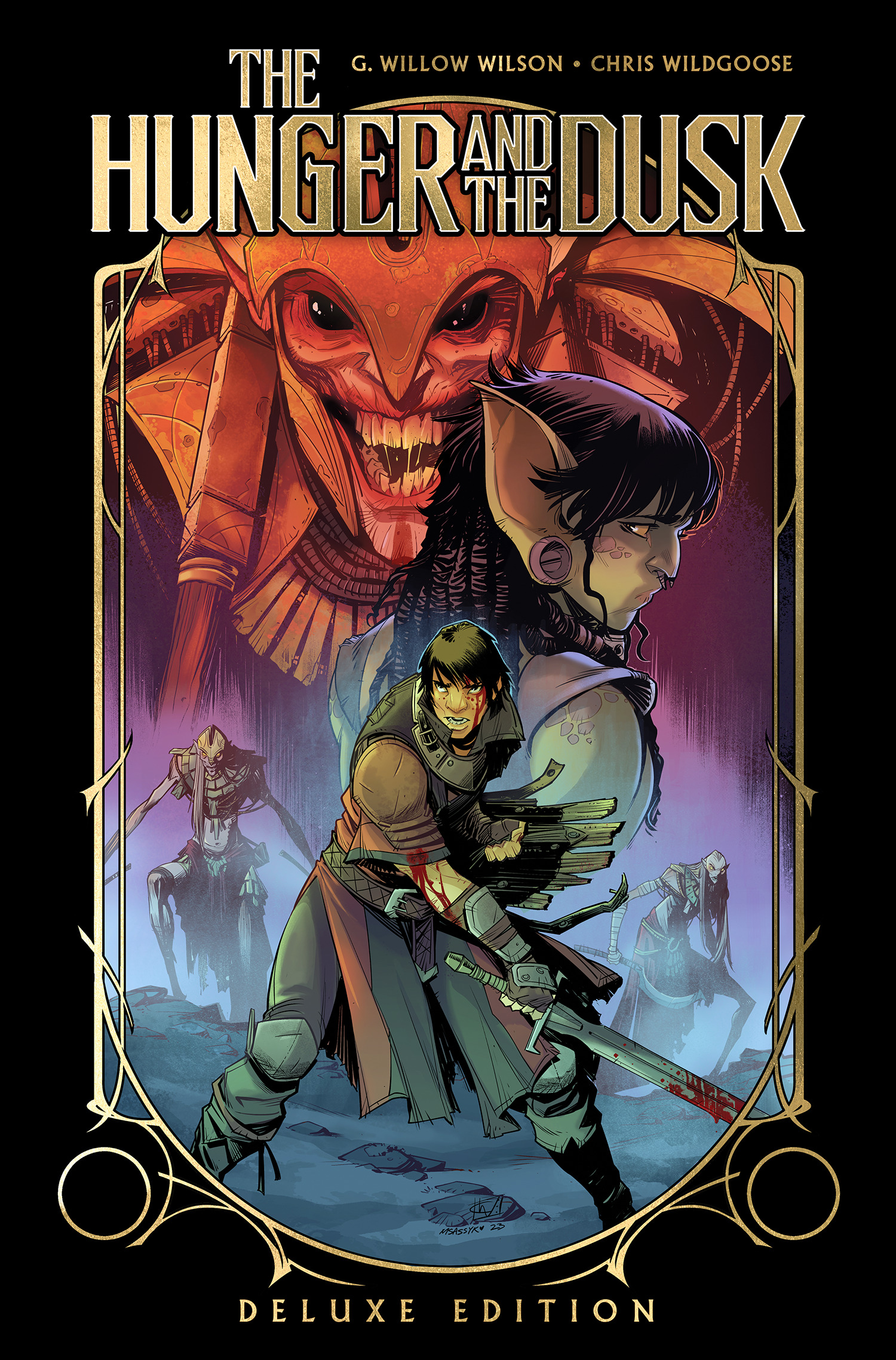 HUNGER AND THE DUSK DELUXE EDITION HC