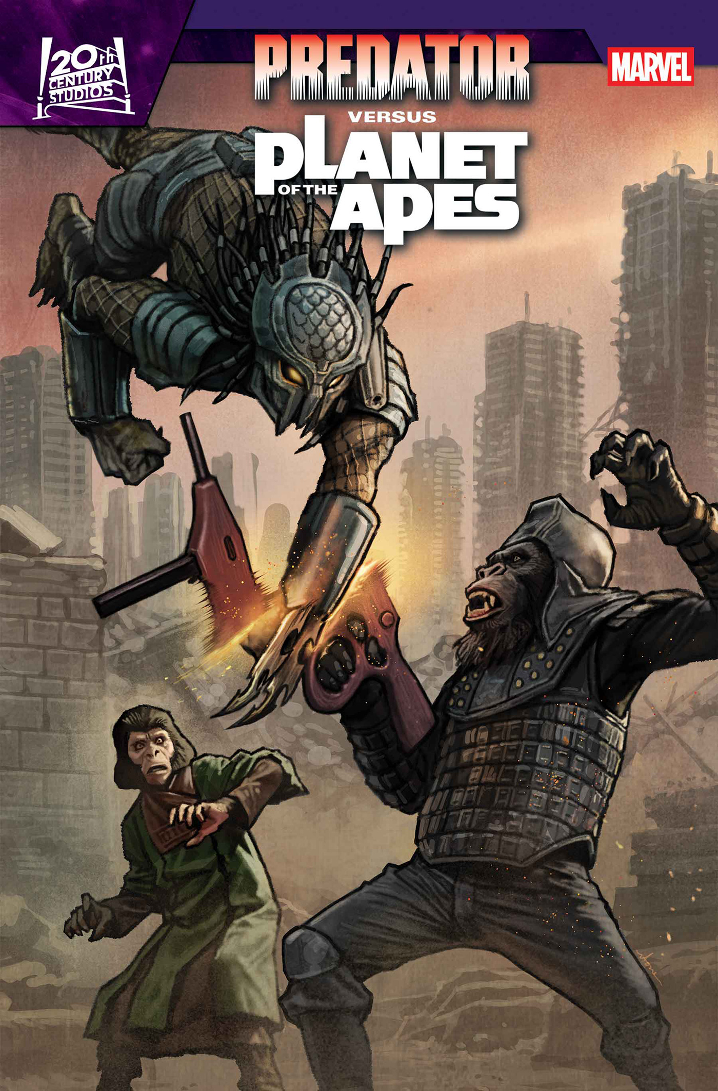 PREDATOR VS. THE PLANET OF THE APES #02