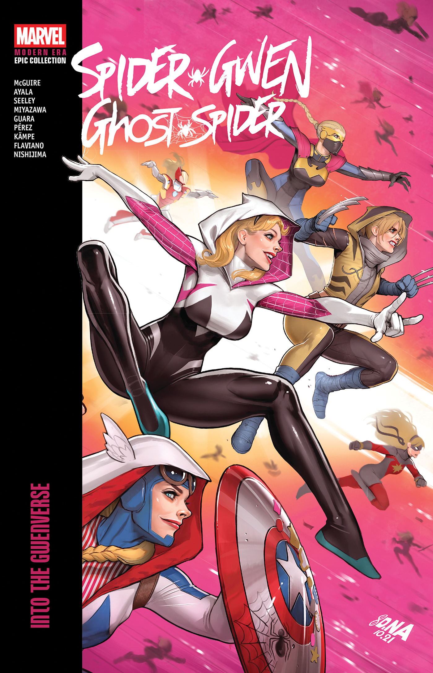 SPIDER-GWEN GHOST-SPIDER MODERN ERA EPIC COLLECTION INTO THE GWENVERSE TP #01