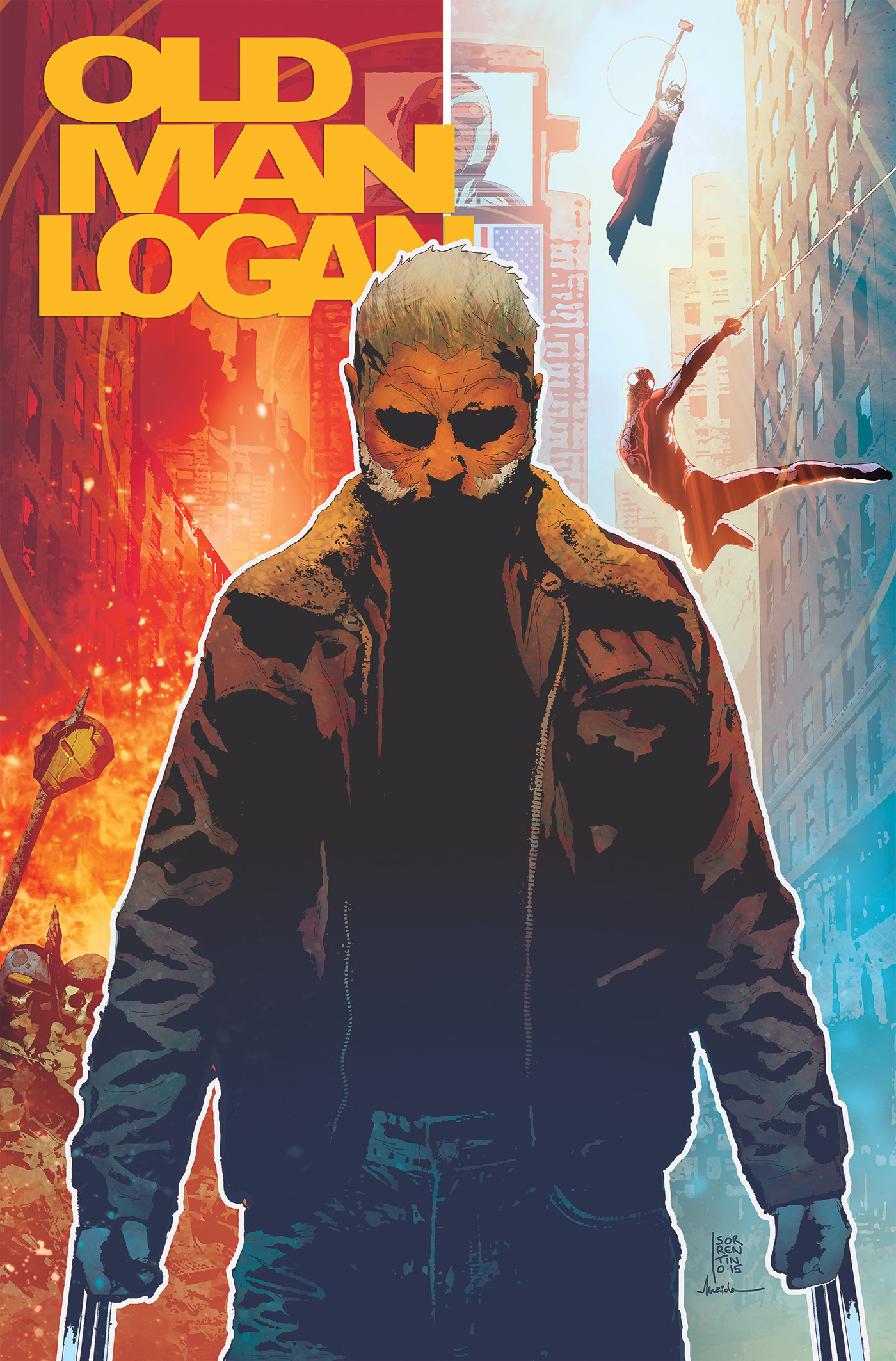 WOLVERINE OLD MAN LOGAN OMNIBUS VOL. 01 ANDREA SORRENTINO COVER HC #01