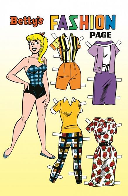 ARCHIE COMICS 85TH ANNIVERSARY PRESENTS BETTY & VERONICA FASHION PAGES (ONE-SHOT) #1