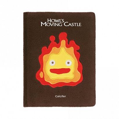 STUDIO GHIBLI HOWLS MOVING CASTLE CALCIFER PLUSH JOURNAL HC