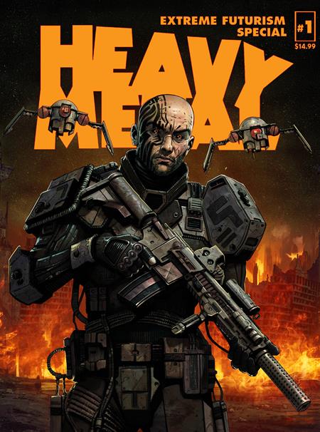 HEAVY METAL MAGAZINE SPECIAL EXTREME FUTURISM #1