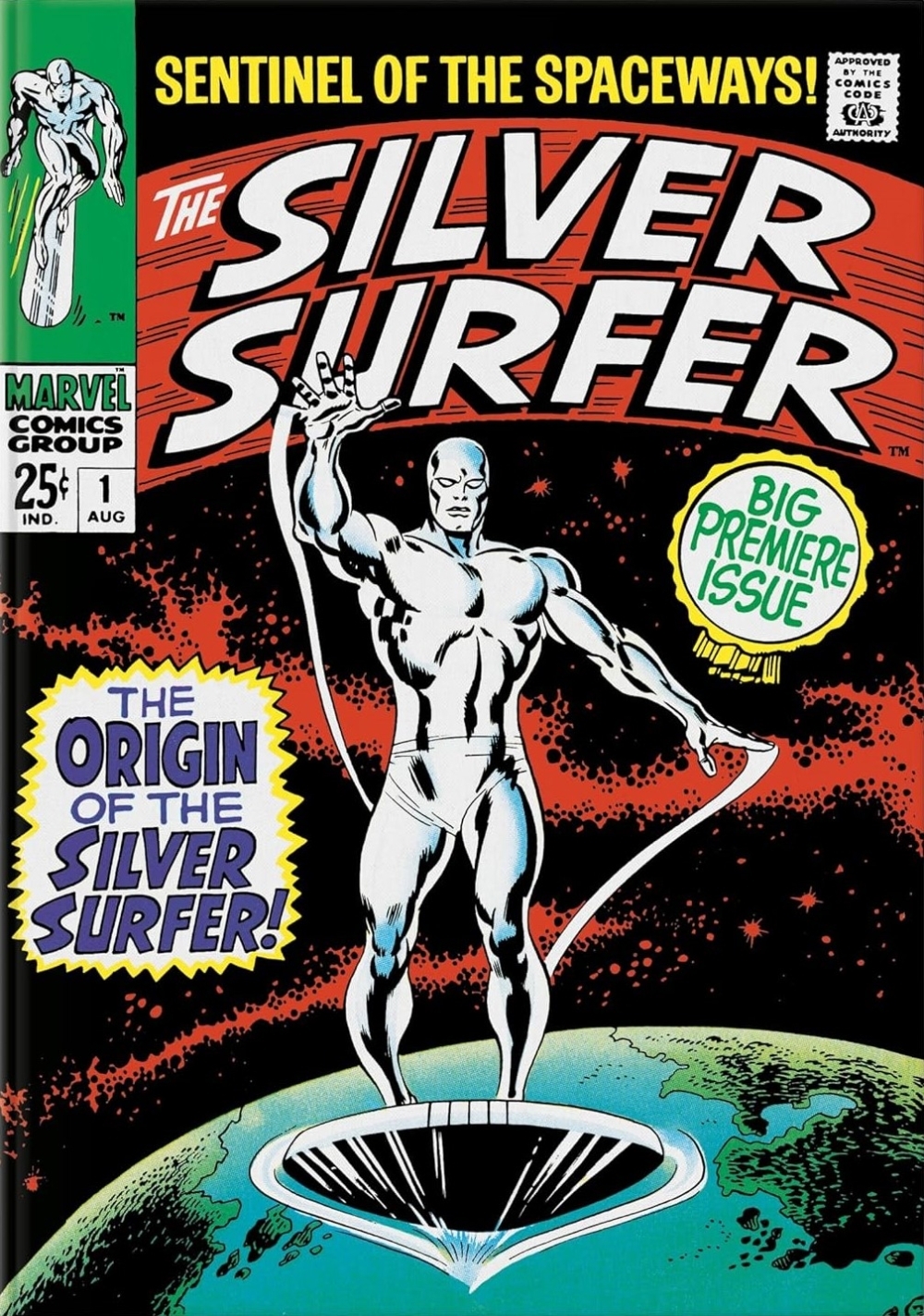 MARVEL COMICS LIBRARY - SILVER SURFER 1. 1968-1970