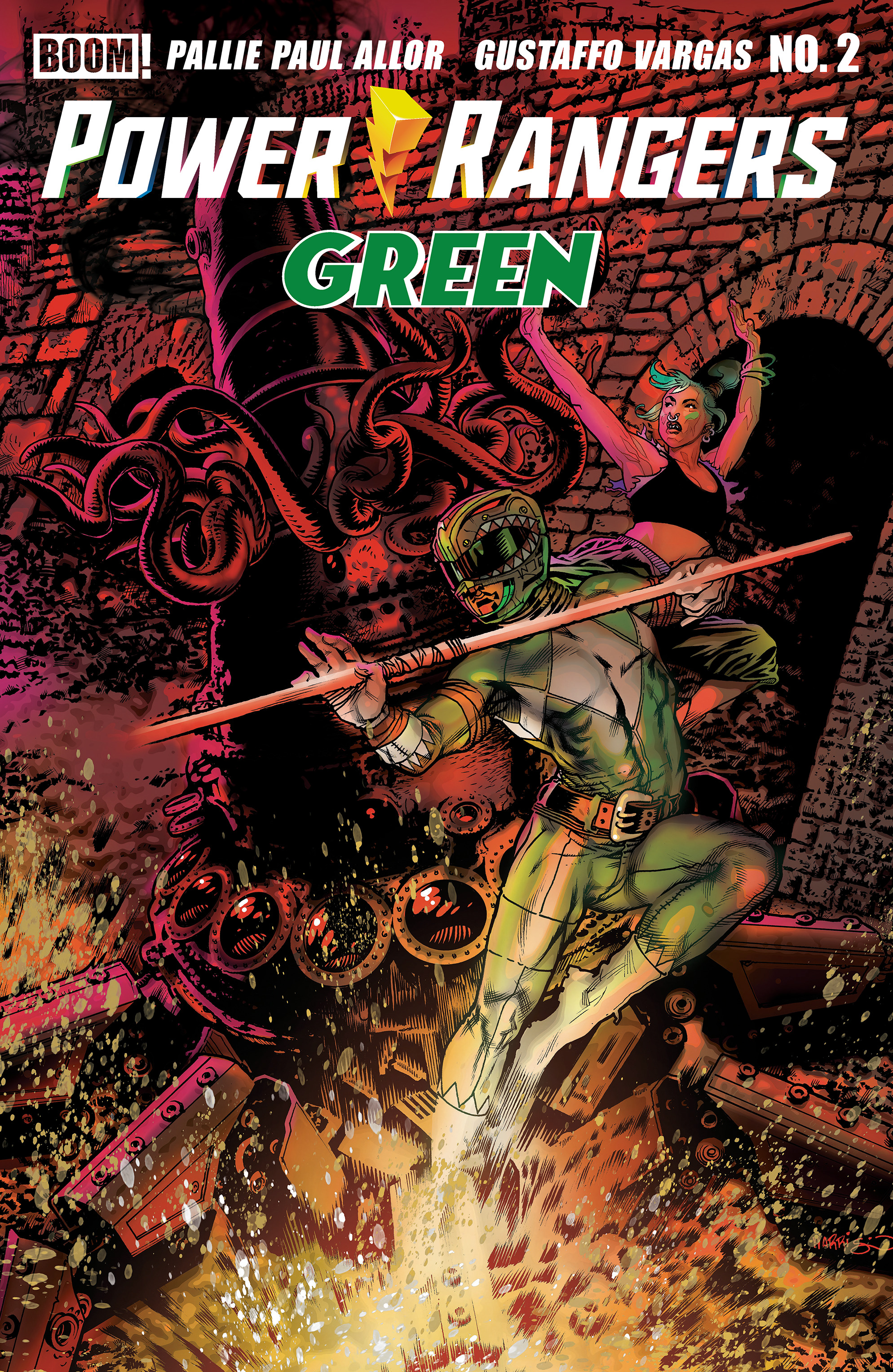 POWER RANGERS GREEN #02
