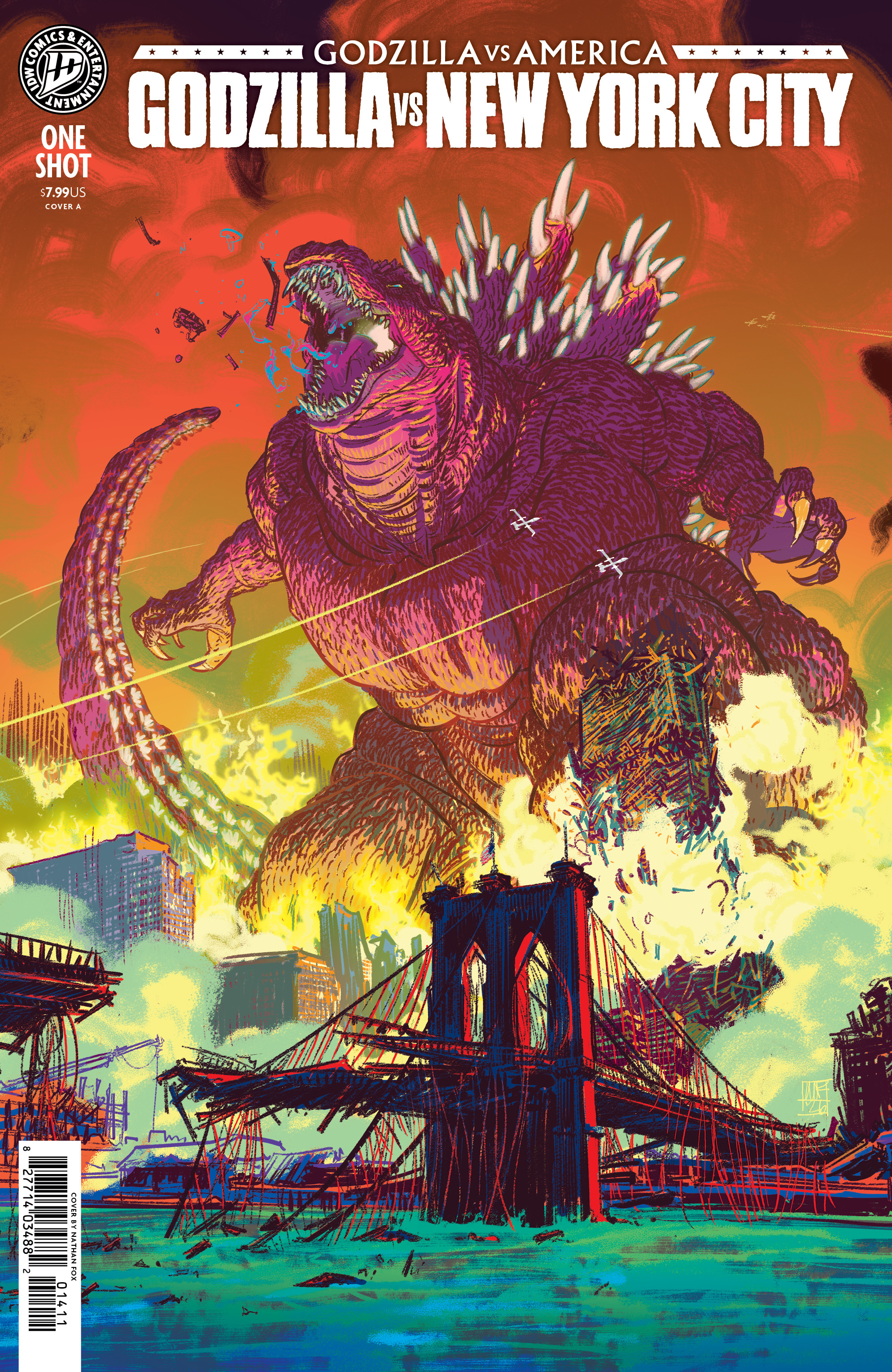 GODZILLA VS. AMERICA NEW YORK CITY COVER A (FOX) #04