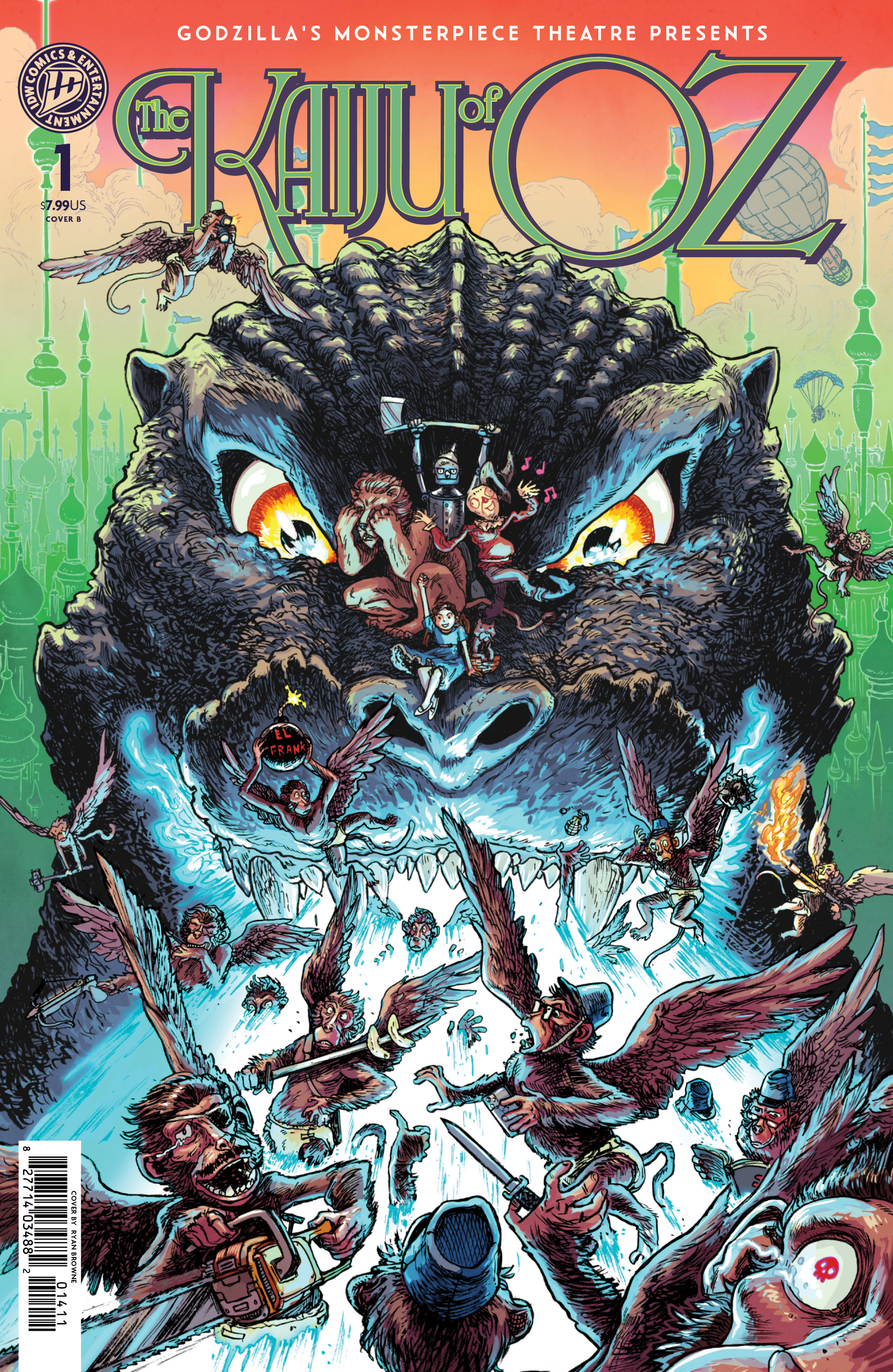 GODZILLA’S MONSTERPIECE THEATRE PRESENTS THE KAIJU OF OZ #04