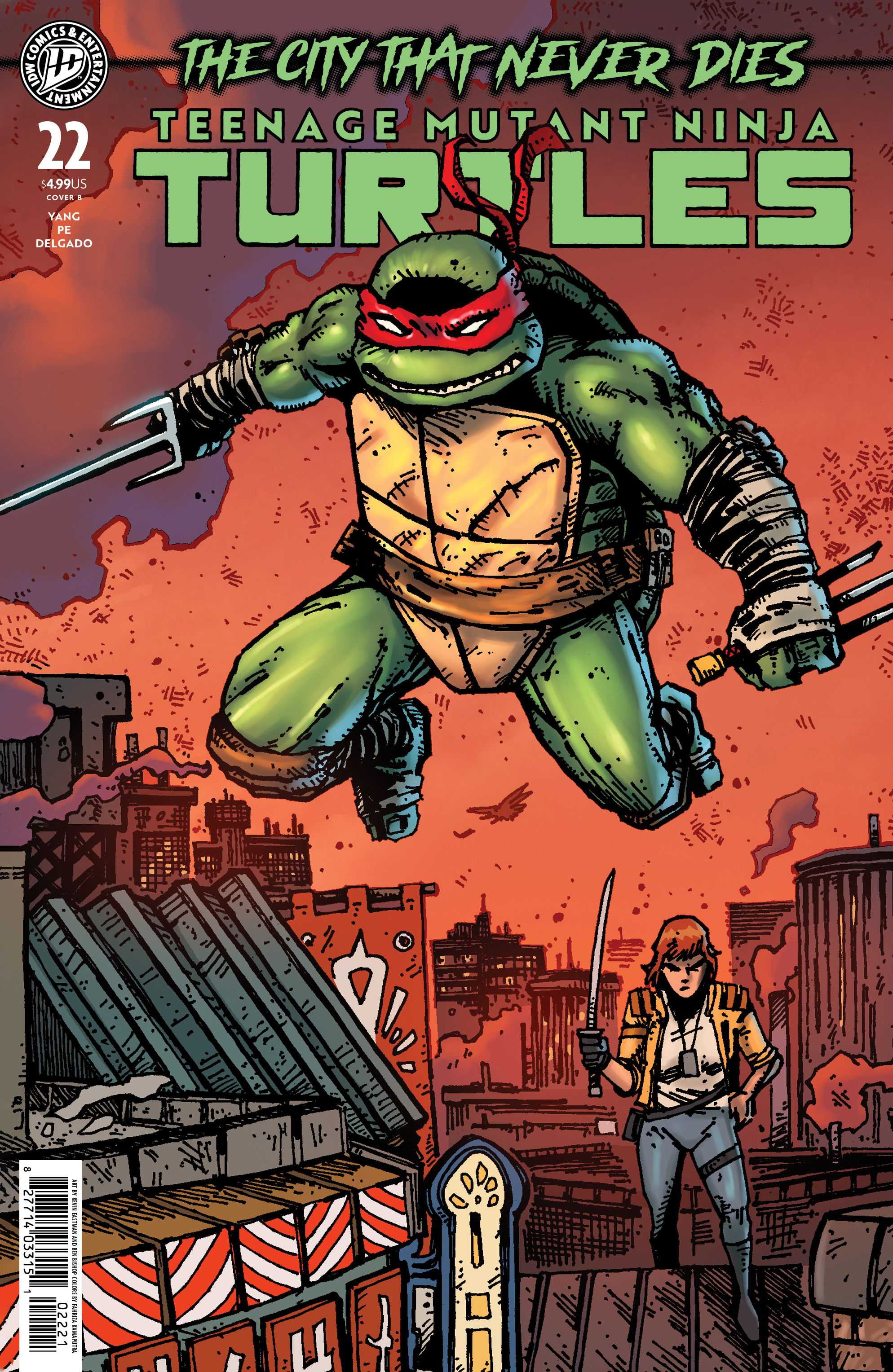 TEENAGE MUTANT NINJA TURTLES #22