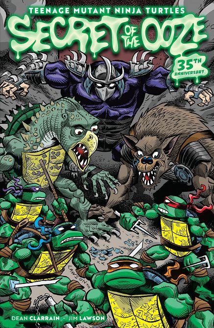 TEENAGE MUTANT NINJA TURTLES SECRET OF THE OOZE - 35TH ANNIVERSARY HC