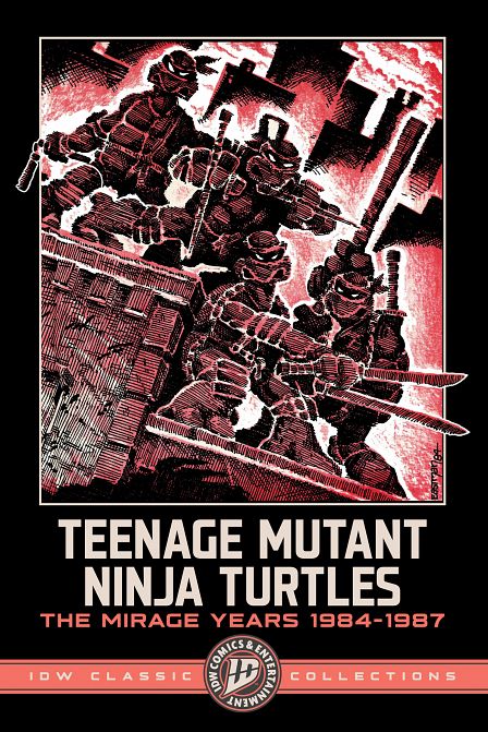 TEENAGE MUTANT NINJA TURTLES THE MIRAGE YEARS 1984-1987 - IDW CLASSIC COLLECTIONS TP