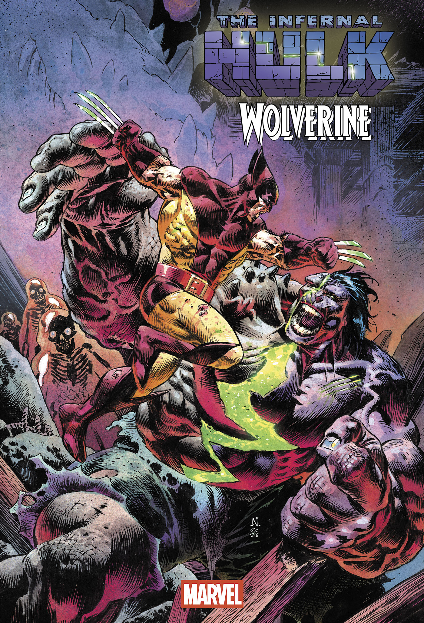 INFERNAL HULK VS. WOLVERINE #01