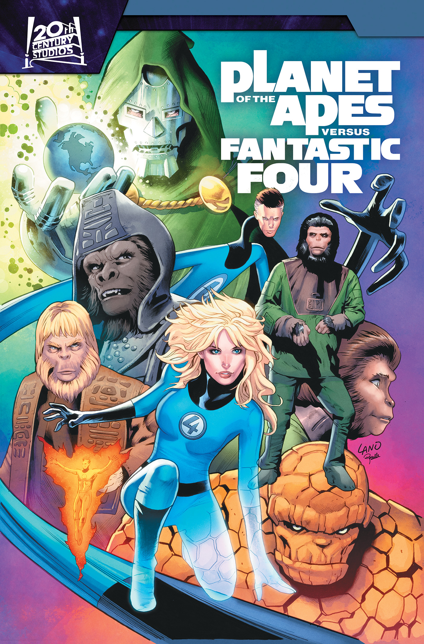 PLANET OF THE APES VS. FANTASTIC FOUR TP