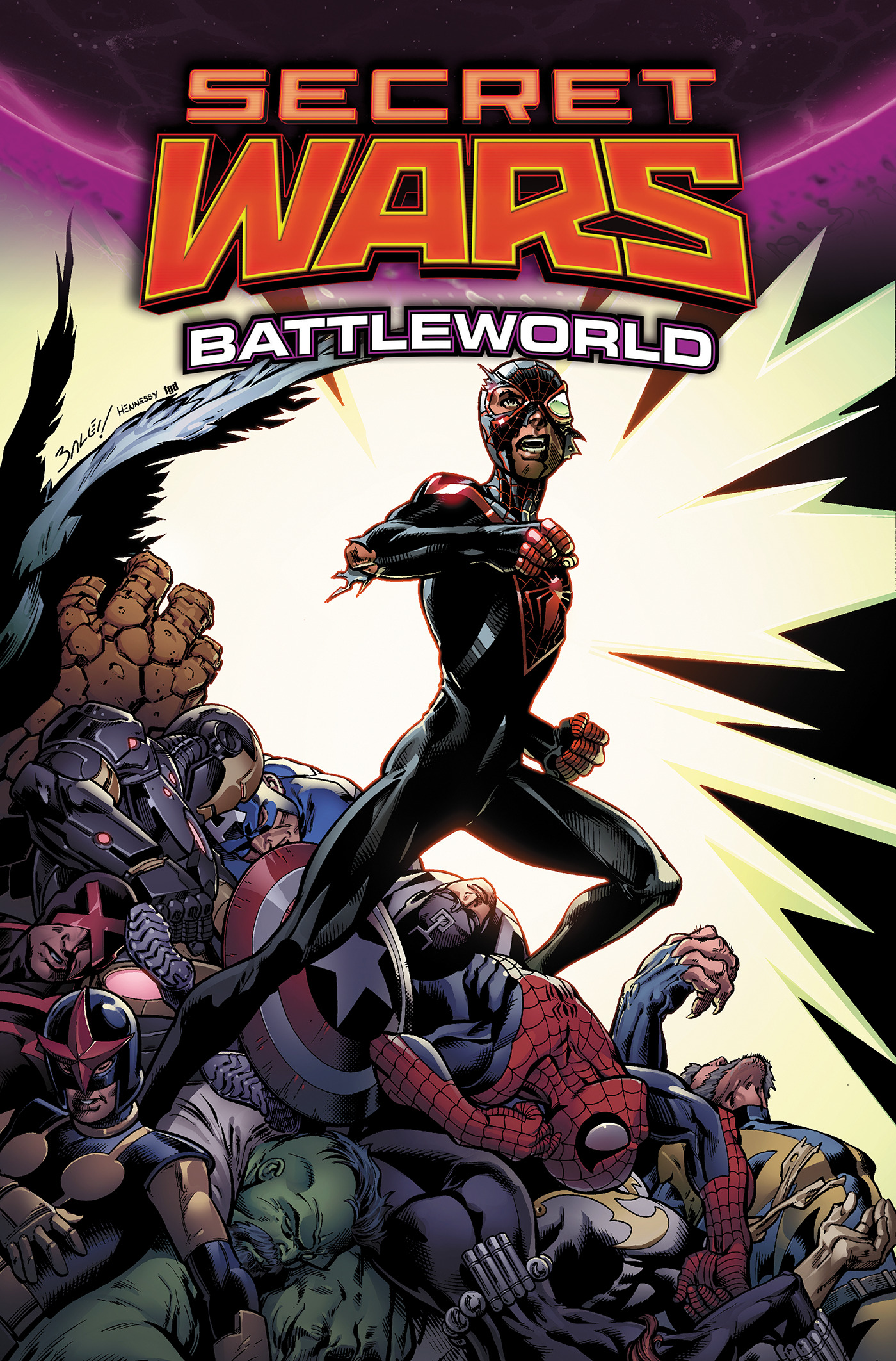 SECRET WARS BATTLEWORLD OMNIBUS VOL. 04 MARK BAGLEY COVER HC