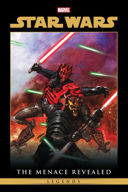 STAR WARS LEGENDS THE CLONE WARS OMNIBUS VOL. 01 DAVE DORMAN COVER [DM ONLY] HC