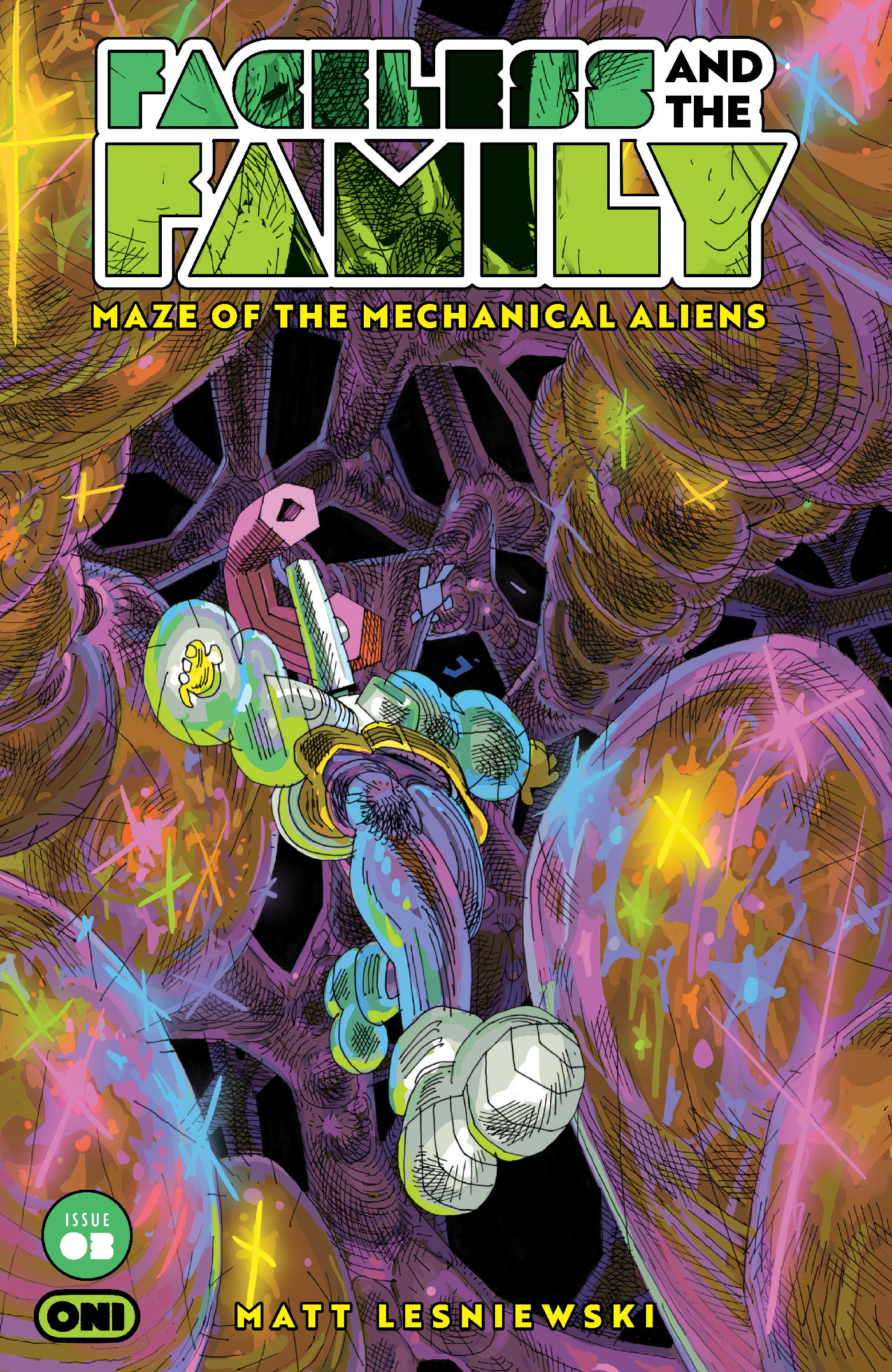FACELESS AND THE FAMILY MAZE OF THE MECHANICAL ALIENS #03
