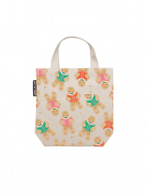 GINGERBREAD BOOK CLUB MINI TOTE BAG
