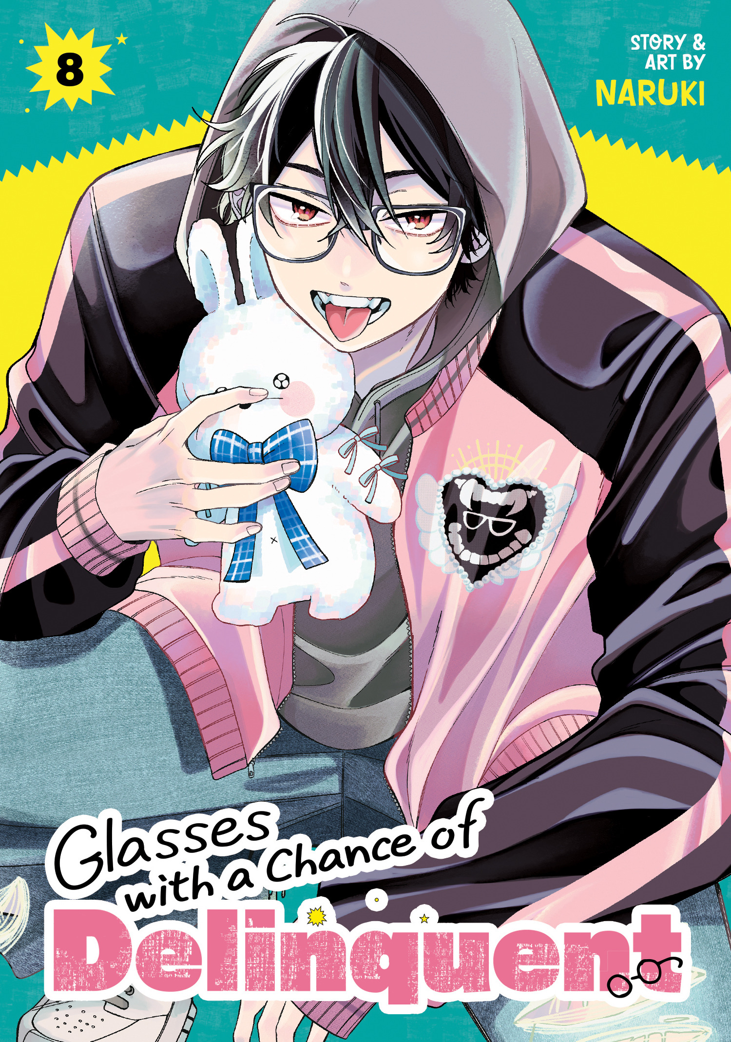 GLASSES WITH A CHANCE OF DELINQUENT VOL. 08 TP