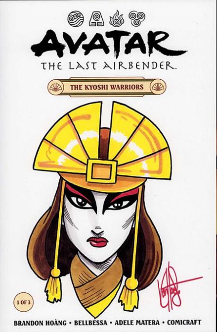 DF AVATAR THE LAST AIRBENDER THE KYOSHI WARRIORS #1