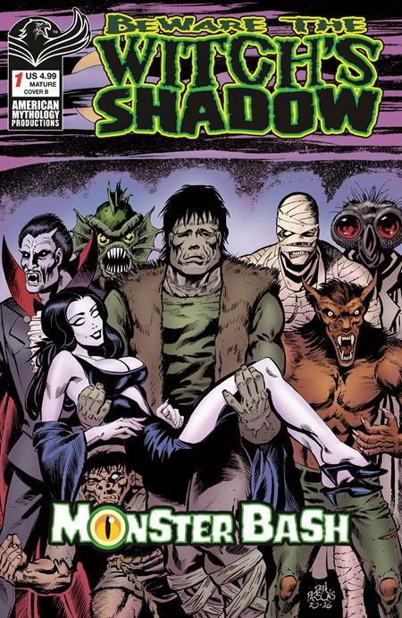 BEWARE THE WITCHS SHADOW MONSTER BASH #1