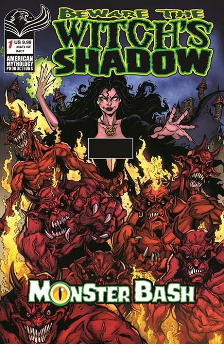 BEWARE THE WITCHS SHADOW MONSTER BASH #1