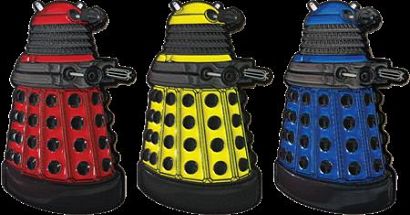 DOCTOR WHO PARADIGM DALEKS ENAMEL PIN BADGE #1