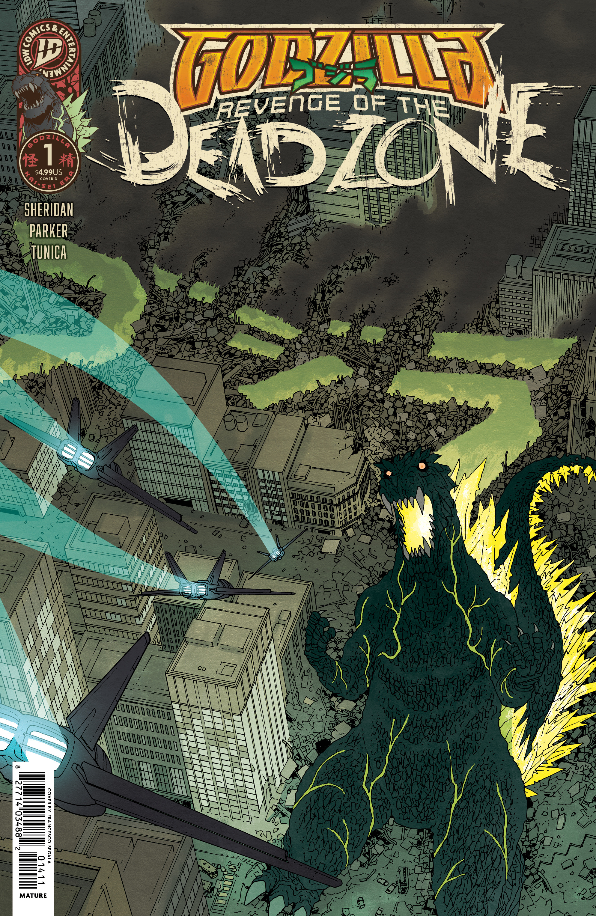 GODZILLA REVENGE OF THE DEADZONE [KAI-SEI ERA] #01
