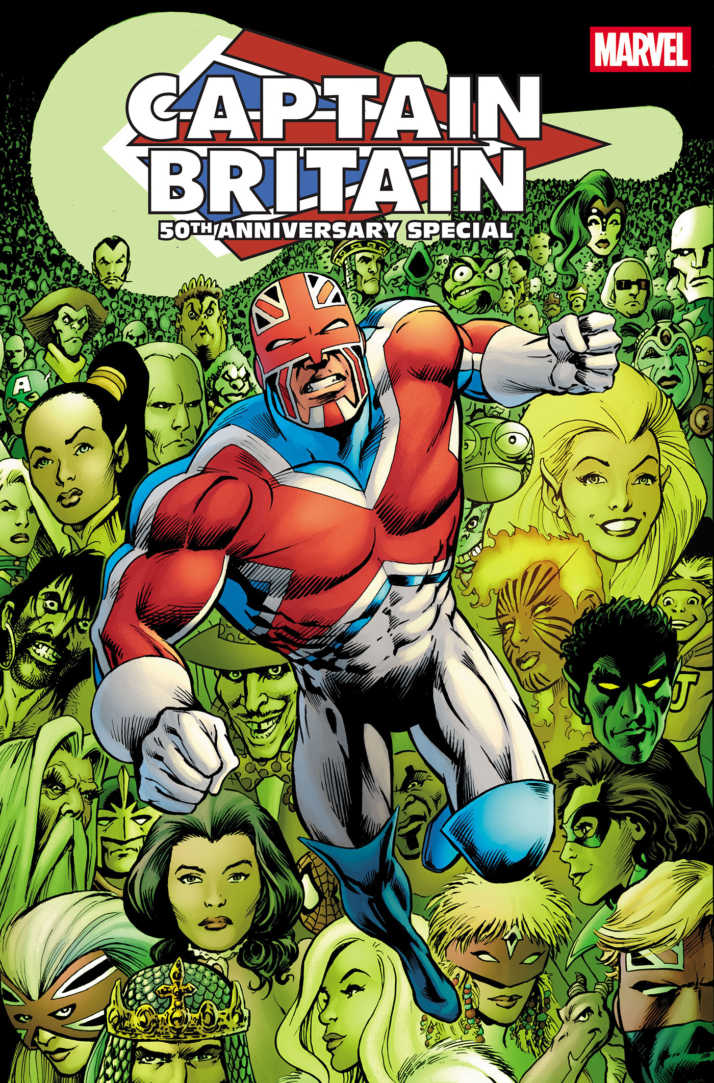 CAPTAIN BRITAIN 50TH ANNIVERSARY SPECIAL #01