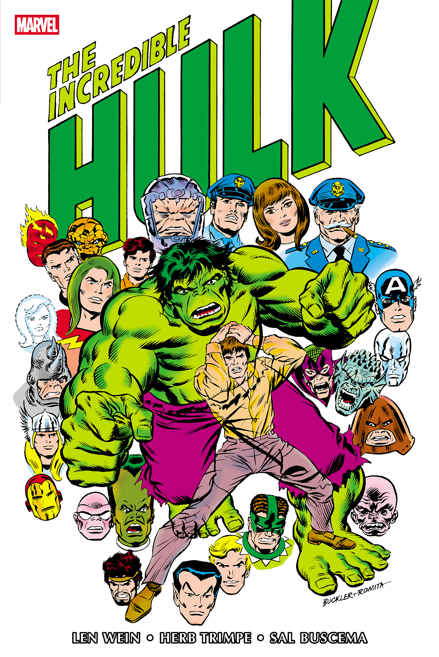 INCREDIBLE HULK OMNIBUS VOL. 04 RICH BUCKLER COVER HC