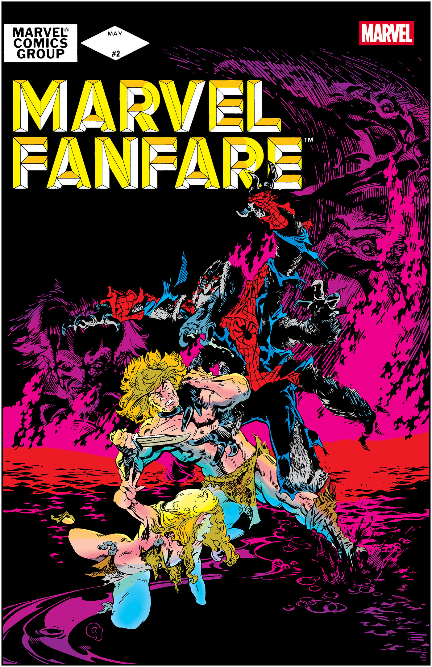 MARVEL FANFARE FACSIMILE EDITION #02
