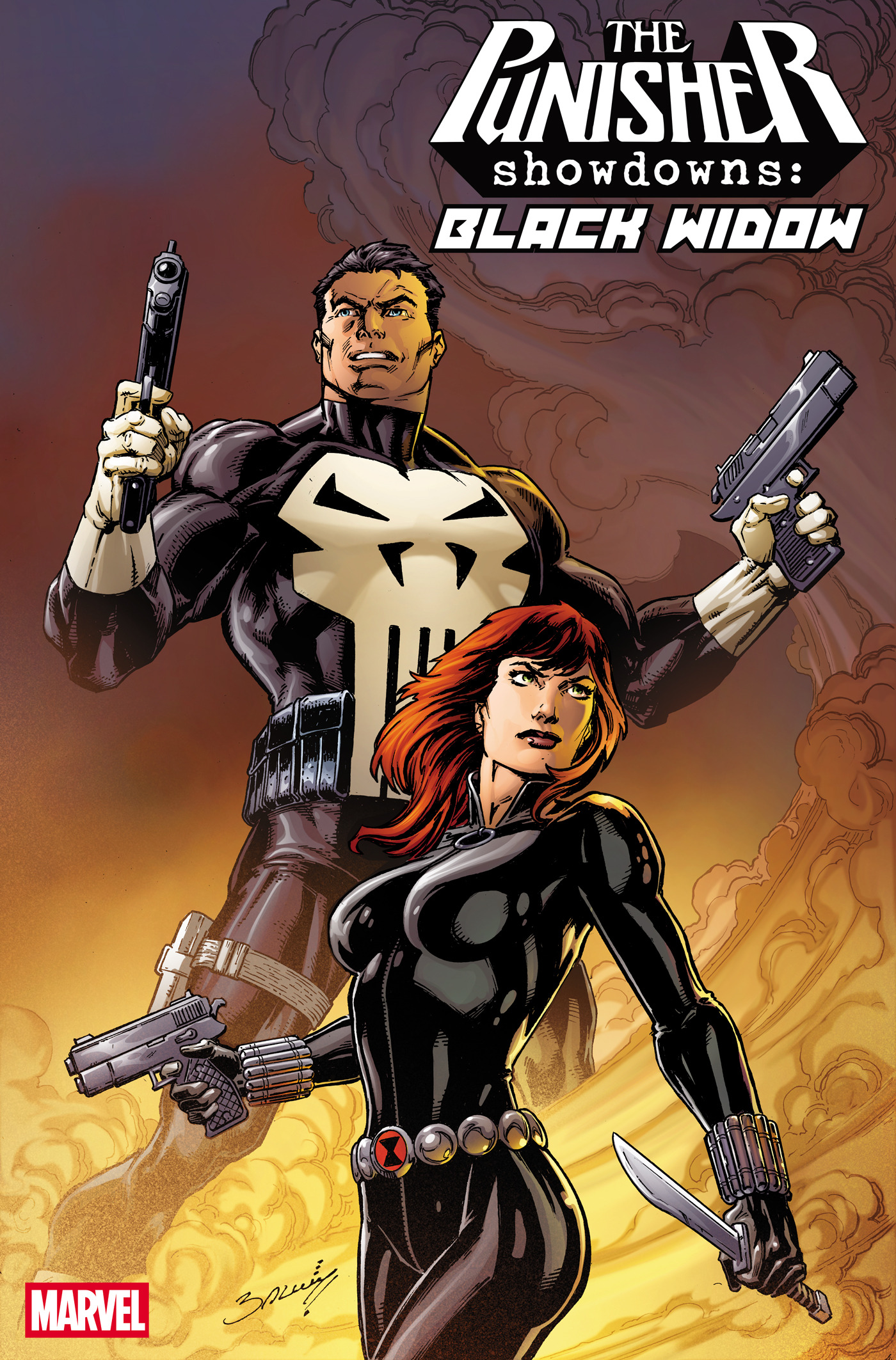 PUNISHER SHOWDOWNS BLACK WIDOW #01