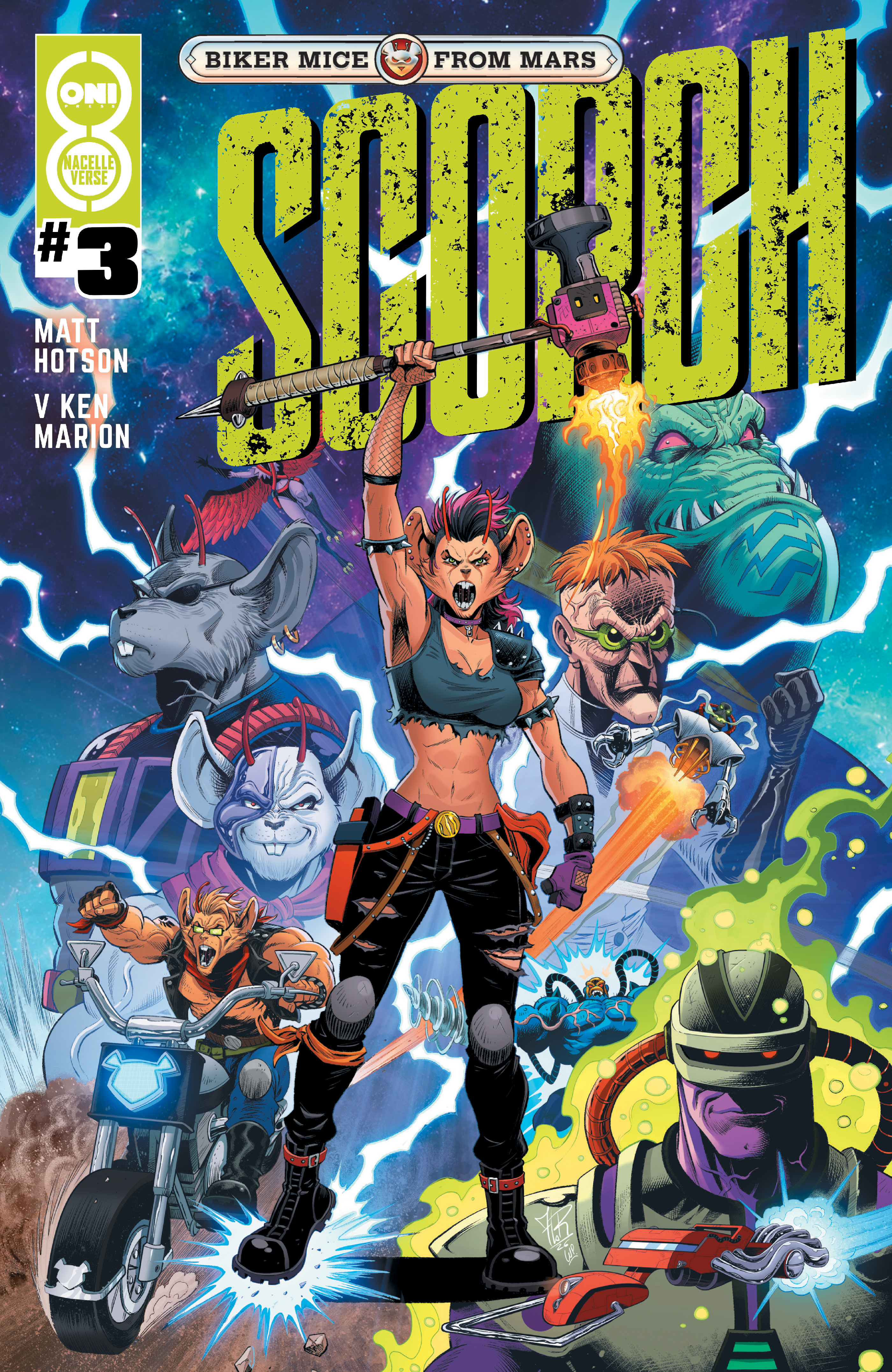 BIKER MICE FROM MARS SCORCH #03