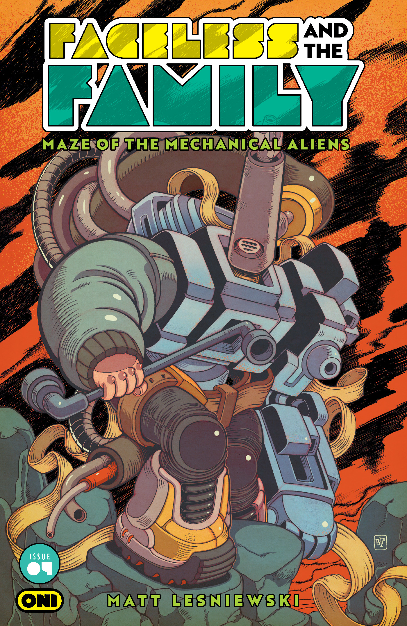 FACELESS AND THE FAMILY MAZE OF THE MECHANICAL ALIENS #04