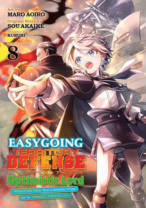 EASYGOING TERRITORY DEFENSE BY THE OPTIMISTIC LORD PRODUCTION MAGIC TURNS A NAMELESS VILLAGE INTO THE STRONGEST FORTIFIED CITY (MANGA) VOL. 08 TP