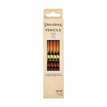 LORD OF THE RINGS PENCILS 4 PACK A PERILOUS JOURNEY #1
