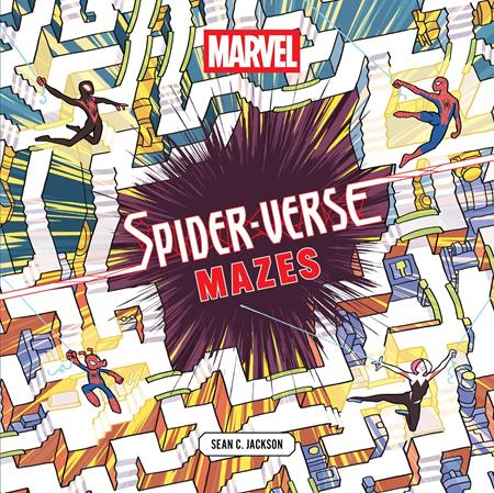 MARVEL SPIDER-VERSE MAZES TP