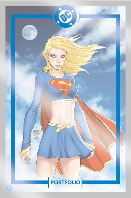 DC PORTFOLIO OF MICHAEL TURNER WONDER WOMAN & SUPERGIRL 10 PRINT SET #1